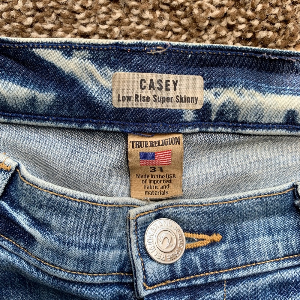 True Religion Casey skinny jeans